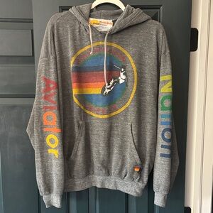 Aviator Nation Gray Hoodie